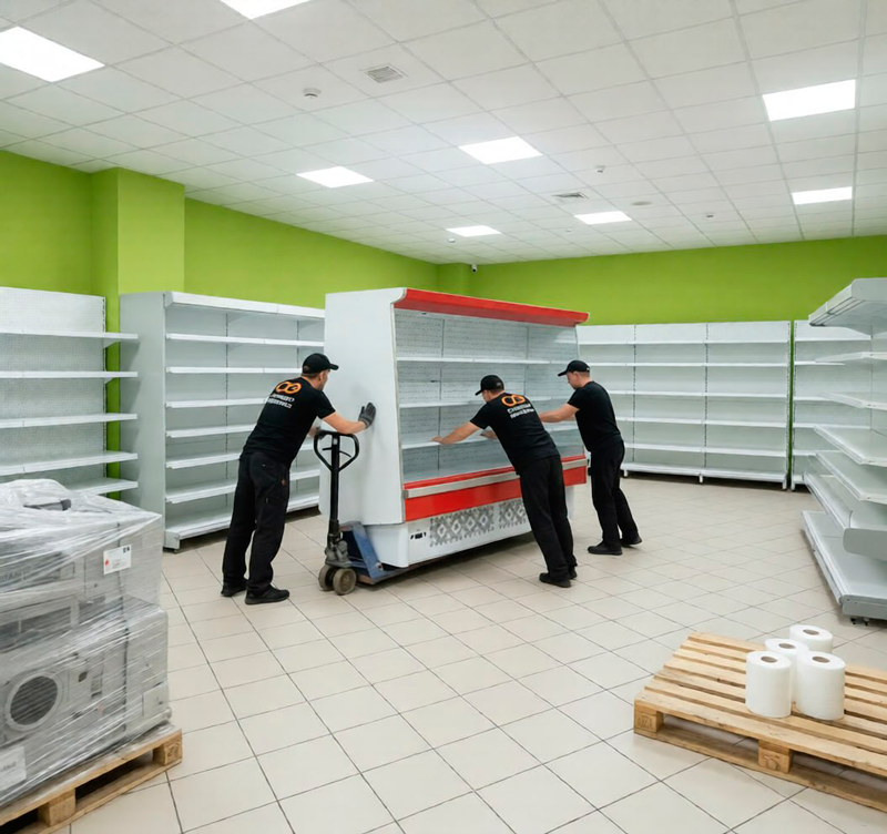 Переезд магазина в Королёве